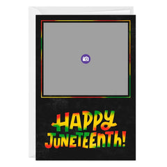 Happy Juneteenth Custom Card