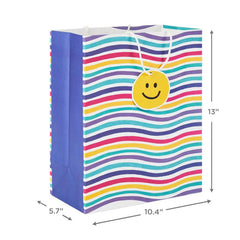 13" Happy Waves Large Gift Bag