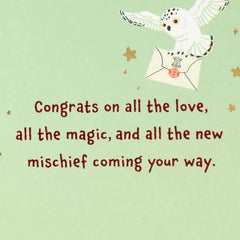 Harry Potter™ Hogwarts™ Crest Baby Shower Card