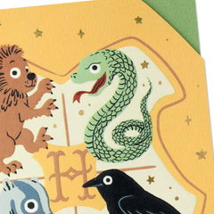 Harry Potter™ Hogwarts™ Crest Baby Shower Card