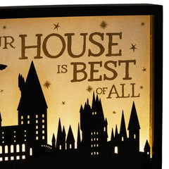 Harry Potter™ Hogwarts™ Lighted Shadow Box Wall Decor, 10.5"