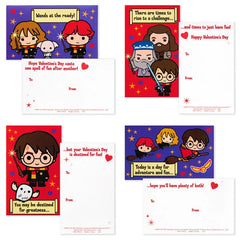 Harry Potter™ Kids Classroom Valentines Set With Cards, Stickers and Mailbox