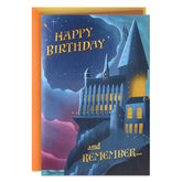 Harry Potter™ Hogwarts™ Pop-Up Musical Birthday Card With Light