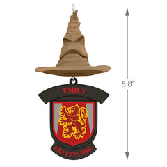 Harry Potter™ Sorting Hat Personalized Ornament, Custom Text