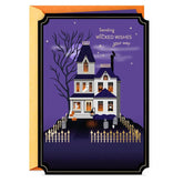 Wicked Wishes Halloween Card