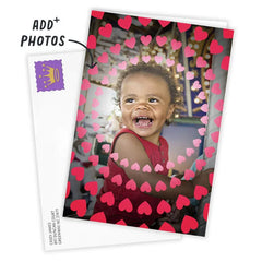 Heart Circles Custom Love Card