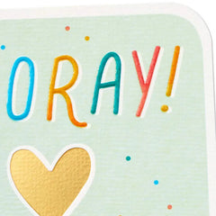 Hooray, So Happy for You New Baby Card