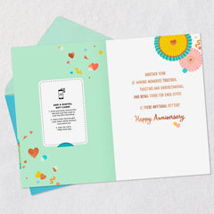 Another Year of Love Gift Card Greeting Anniversary Card