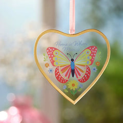 Demdaco Home Is Where Mom Is Heart Suncatcher