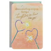 You Bring So Much Happiness to Our Family Wedding Card for Daughter-in-Law