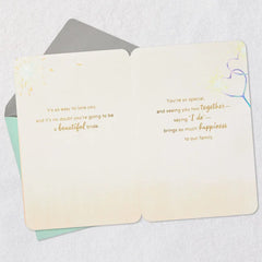 You Bring So Much Happiness to Our Family Wedding Card for Daughter-in-Law