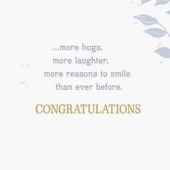 A New Grandbaby Means More Love New Baby Card