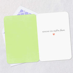 Sending You Extra Love Encouragement Card