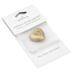 Always In My Heart Metal Pocket Token