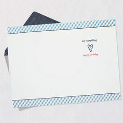 My Everything Romantic Birthday Card