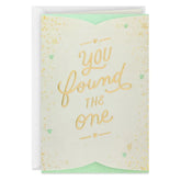 You Found the One Engagement Card