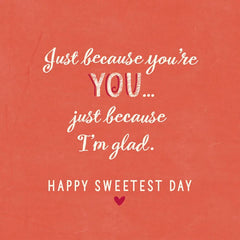 Sending a Little Love Your Way Today Sweetest Day Card