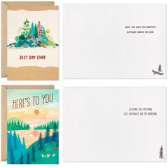 Hearty Wishes Boxed Birthday Cards Assortment, Pack of 16