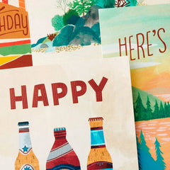 Hearty Wishes Boxed Birthday Cards Assortment, Pack of 16
