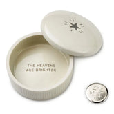 Heavenly Star Lidded Trinket Dish With Token