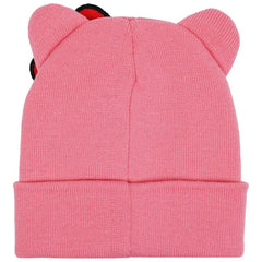 Concept One Hello Kitty Pink Beanie With Ears and Bow