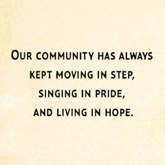 Our Black Rhythms Inspirational Card