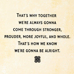 Our Black Rhythms Inspirational Card