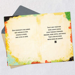 Our Black Rhythms Inspirational Card