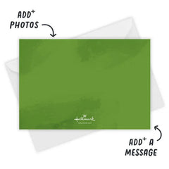 Bold Holly Flat Holiday Photo Card