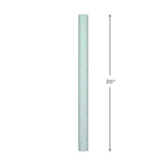 Sparkly Confetti on Mint Wrapping Paper, 17.5 sq. ft.