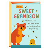 A Big Bear Hug Rosh Hashanah Card for Grandson