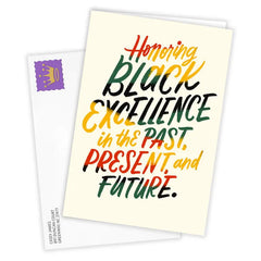 Honoring Black Excellence Custom Card