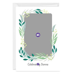 Honoring a Life Custom Sympathy Card