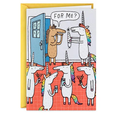 You're Naturally Magical Funny Birthday Card