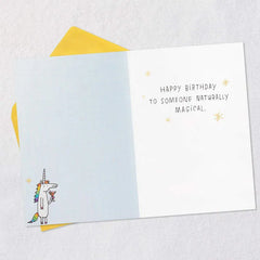 You're Naturally Magical Funny Birthday Card