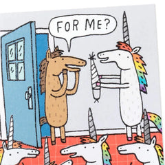You're Naturally Magical Funny Birthday Card