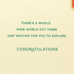 You're on Your Way High School Graduation Card