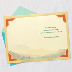 You're on Your Way High School Graduation Card