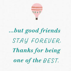 Good Friends Are Forever Birthday Card for Friend