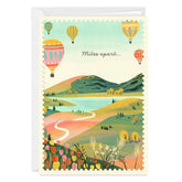 Hot Air Balloons Custom Card