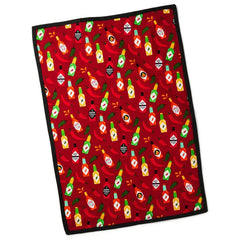 Hot Sauces Tea Towel, 18x26