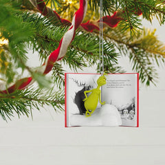 Dr. Seuss's How the Grinch Stole Christmas!™ A Sour, Grinchy Frown Ornament