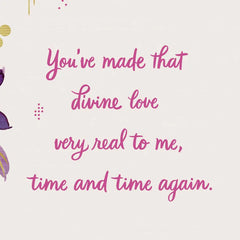 Your Love Is a Testament to God's Love Birthday Card for Mom