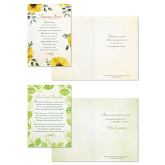 Beautiful Hymns Assorted Religious Sympathy Cards, Box of 12