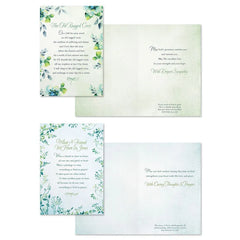 Beautiful Hymns Assorted Religious Sympathy Cards, Box of 12