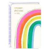 Somebody Believes in You Encouragement Card