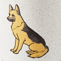 I Heart My German Shepherd Mug, 16 oz.