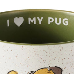 I Heart My Pug Mug, 16 oz.
