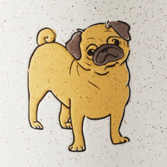 I Heart My Pug Mug, 16 oz.