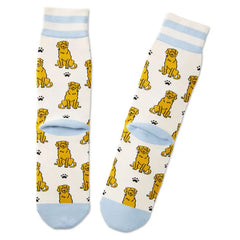 I Love My Golden Retriever Crew Socks